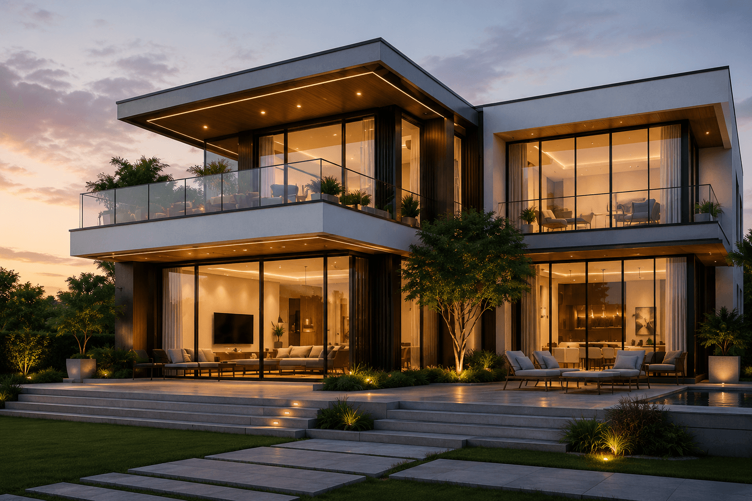 Modern residential property